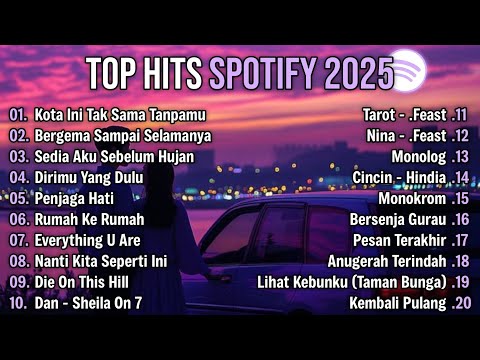 Top Hits Spotify Indonesia 2025 | Top Spotify Indonesia 2025 | Lagu Hits Spotify 2025 | Lagu Terbaru