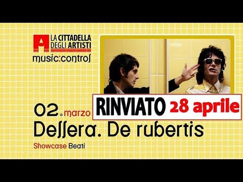 DELLERA & DERUBERTIS + Beati "Il Motivo di SIMA" @ La Cittadella degli Artisti - 28/04/2018
