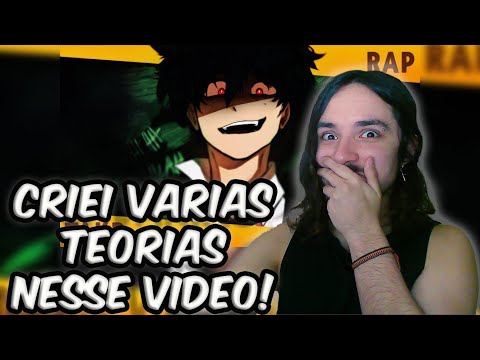 (MUITO BRABO!) REAGINDO a TENHAM MEDO, PORQUE EU ESTOU AQUI - Midoriya Rap (Versão Sombria) | REACT