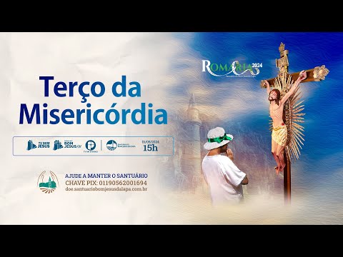 Terço da Misericórdia AO VIVO NA TV PAI ETERNO direto do Santuário do Bom Jesus - 01/05/2024 - 15h