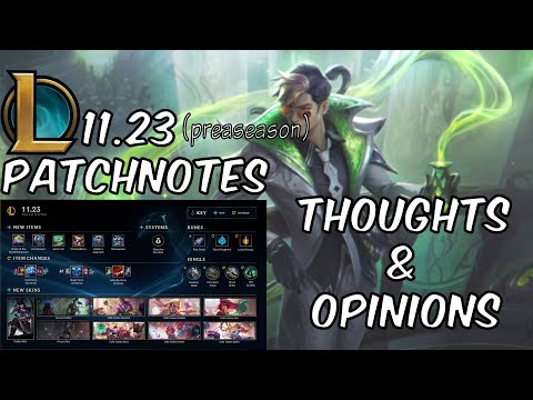 SilenceeDGAF - PRESEASON PATCH NOTES 11.23 - MY OPINION (UNCUT)