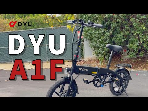 🛴💡 "Master the City Streets: Unveiling the DYU A1F Folding E-Bike Experience!" 🌃🚴‍♀️