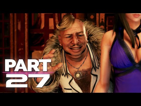 FINAL FANTASY 7 REMAKE Walkthrough Gameplay Part 27 - Don Corneo