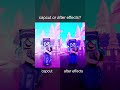CAPCUT OR AFTER EFFECTS Shorts