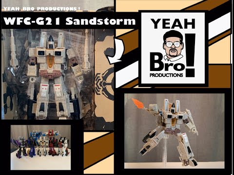 Transformers War for Cybertron-GS21 G2 Sandstorm generations. 4K video review and comparisons