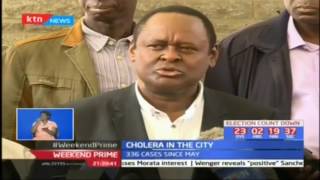 Cholera outbreak in Nairobi affecting unlikely persons in different venues
