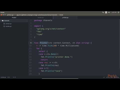 Adv Solutions in Go–Testing Distributed Systems Use channels select Statement| packtpub com