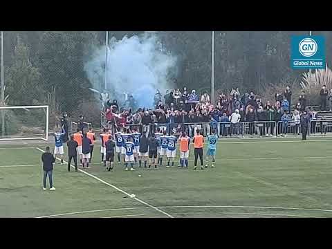 Claque do Freamunde aplaude equipa