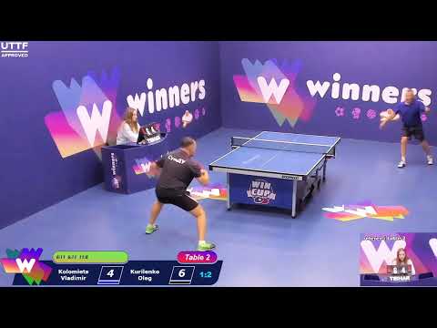 WINners CUP table 2  21.10  Kolomiets Vladimir - Kurilenko Oleg 11:15