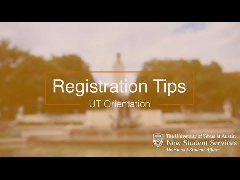 Course Registration Tips For Ut Orientation