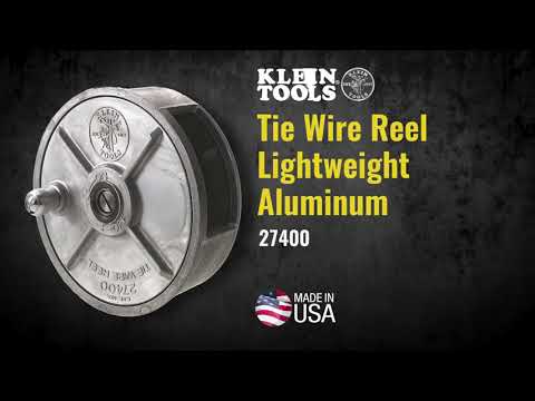 Tie Wire Reel, Lightweight Aluminum - 27400