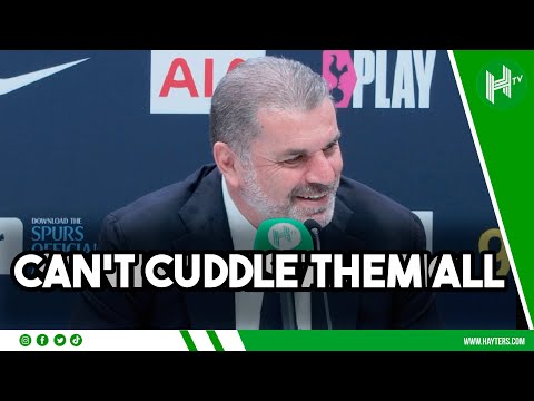I can't cuddle ALL of our 25 beautiful souls! | Brilliant from Ange Postecoglou