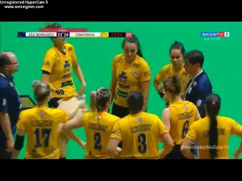 Final da Liga Nacional de Handebol Feminino UNC CONCÓRDIA X UNIP SBC - 2018