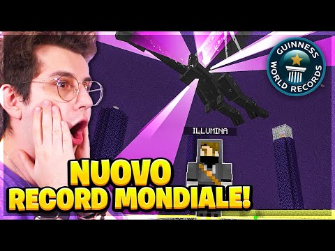 REACTION AL NUOVO RECORD MONDIALE di SPEEDRUN SU MINECRAFT ITA! (BATTUTO!)