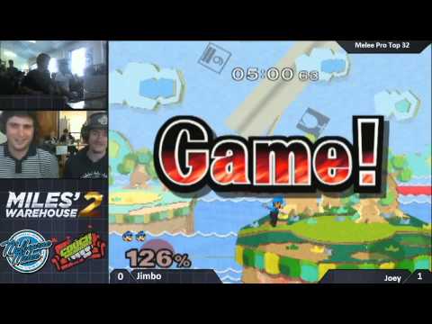 Miles Warehouse 2 Melee top 32 - Jimbo vs Joey