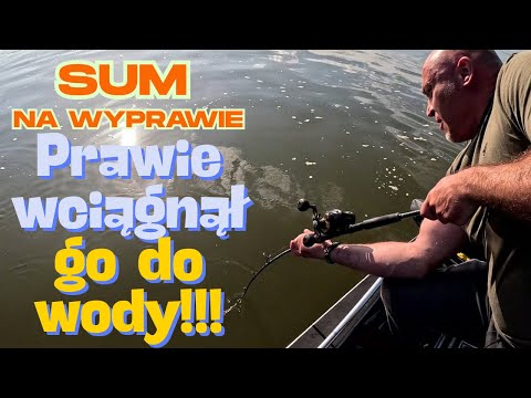 Such fish at training! Catfish fishing