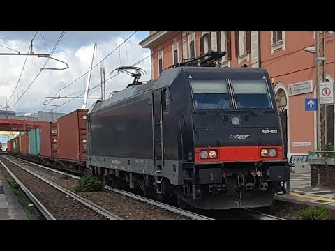 Transito TC E484 di M.R.C.E. in transito a Genova Cornigliano