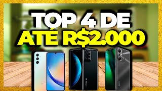 MELHORES CELULARES DE ATÉ R$2.000