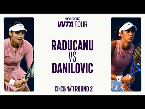 Olga Danilovic vs. Emma Raducanu | 2025 Cincinnati Round 2 | WTA Match Highlights