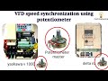 VFD Speed Synchronization By Potentiometer 2 How To Increase The Speed Of VFD With A Potentiomet