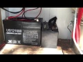 off grid solar ac system 100 amp solar panel 100ah battery setup