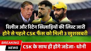 IPL 2023- 3 Good News For CSK Fans | MS Dhoni Big Statement on Jadeja | Chennai Super Kings 2023
