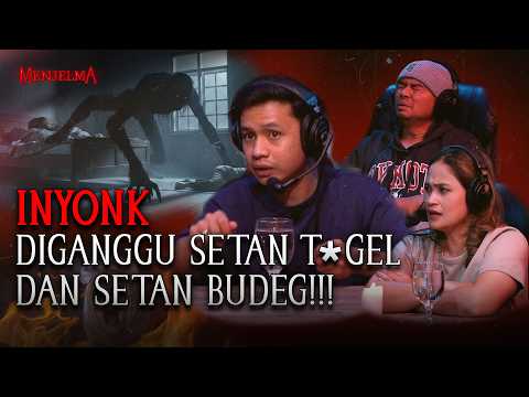 INYONK TERSESAT DI GUNUNG ANGKER, KETEMU PENDAKI MISTERIUS & TEROR ULAR PUTIH! - MENJELMA EPS .6