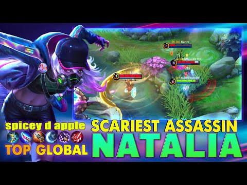 Natalia Scariest Assassin Gameplay by spicey d apple ~ MLBB
