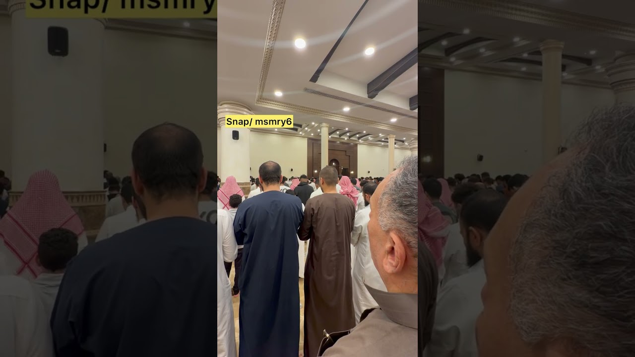 تحقق حلم ١٥ سنه وصليت التراويح خلف الشيخ محمد اللحيدان 