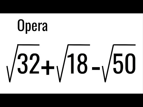 CÓMO SUMAR Y RESTAS RAÍCES CUADRADAS. Matemáticas Básicas