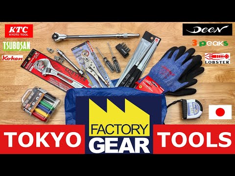 Tokyo Tool Haul From Factory Gear Japan 🇯🇵 