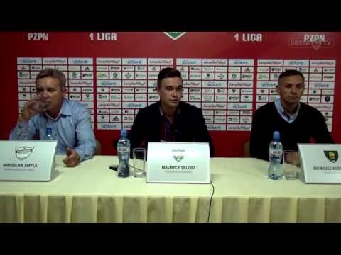 Konferencja po meczu GKS Katowice - Rozwój Katowice (25 09 2015)