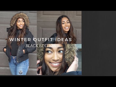 WINTER OUTFIT IDEAS I BLACK EDITION I VELROSE PEREIRA
