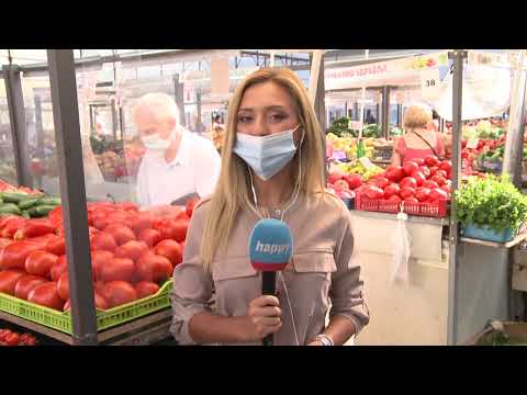Ukljucenje sa pijace - Cene paradajza drasticno skocile, a evo i zasto - DJS - (TV Happy 15.08.2021)