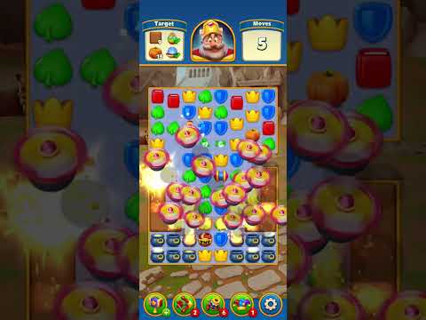 Statisfying Destroy Royal Match Level 2443 #games #royalmatch #music #short #statisfying #destroy