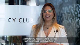 Hesperia Caso de Éxito - Unificación de activos con SAP S/4HANA Cloud Public