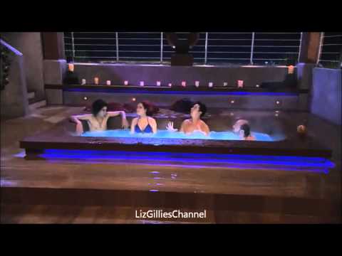 iParty with Victorious: Sinjin falls into the jacuzzi [Clip]