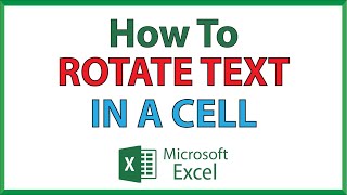 Microsoft Excel: How To Rotate Text In A Cell | 365 | 👍