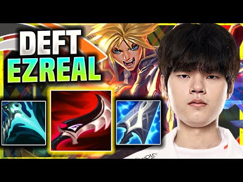 DEFT BRINGS BACK HIS MAGICAL EZREAL! - HLE Deft Plays Ezreal ADC vs Jinx! | Season 11
