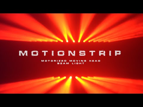 (DEMO) of the Rockville MOTIONSTRIP Motorized Moving Head RGBW Color Strip Beam Light Bar