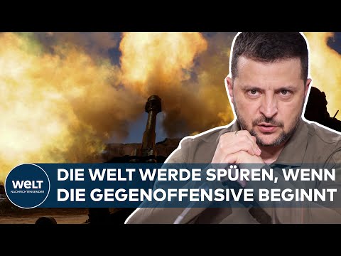 UKRAINE-KRIEG: Gegenoffensive schon in vollem Gange? Russen "wissen, dass sie verlieren werden"