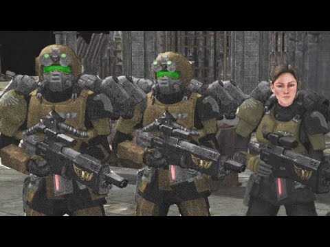 Elysian Drop Troops vs Legion of Khorne! - Ultimate Mod Warhammer 40K | Men of War: Assault Squad 2