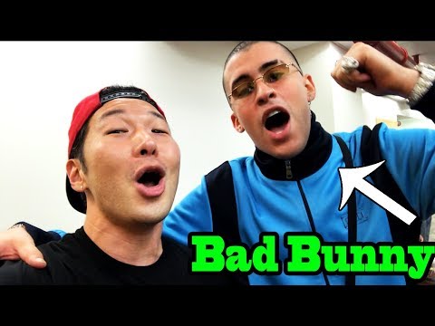 Best of BAD BUNNY - SINGING IN PUBLIC COMPILATION by QPark!!