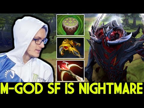 MIRACLE [Shadow Fiend] When M-God Picked SF is Nightmare 7.24 Dota 2