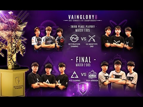 [3rd-PLACE Set3] GG NEWtype 2nd vs Detonation Gaming EA Vainglory8 Summer Season Live Finals