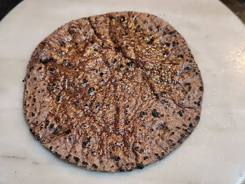 Gluten-free chapatis series - Part 3 Ragi Flour Chapati