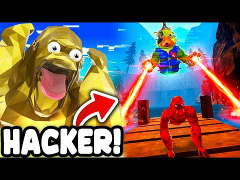 I Met the MOST POWERFUL MODDER with INFINITE HACKS in Animal Company!