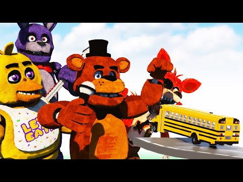 Cars vs FNAF (Five Nights at Freddy's ) | Teardown