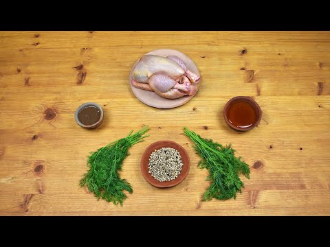 Ancient Roman Roast Chicken with Dill - Pullus Anethatus