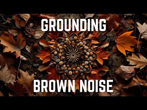 GROUNDING DEEP BROWN NOISE | 12 Hours | Black Screen | No Midway Ads